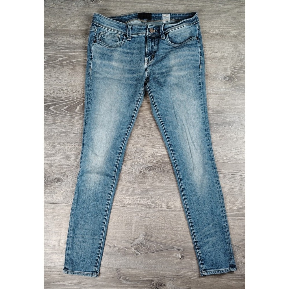 Buckle Black Men's Fit No. 53 Skinny Jeans 29x32 Blue Candiani Denim Stretch‎